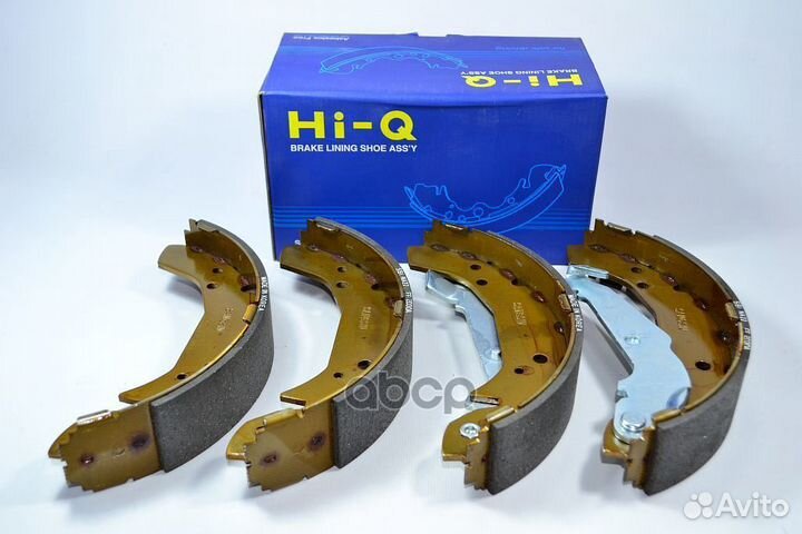 Колодки тормозные барабанные Hyundai solaris 17