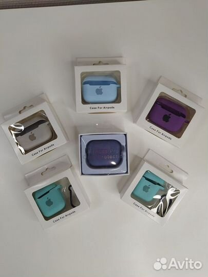 Чехлы для AirPods PRO и AirPods 1/2 (новые)