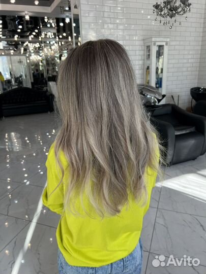 Окрашивание волос airtouch