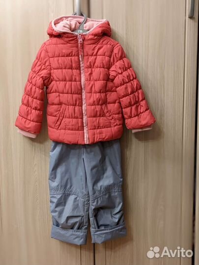 Куртка Mothercare + Полукомбинезон. 86/92 размер