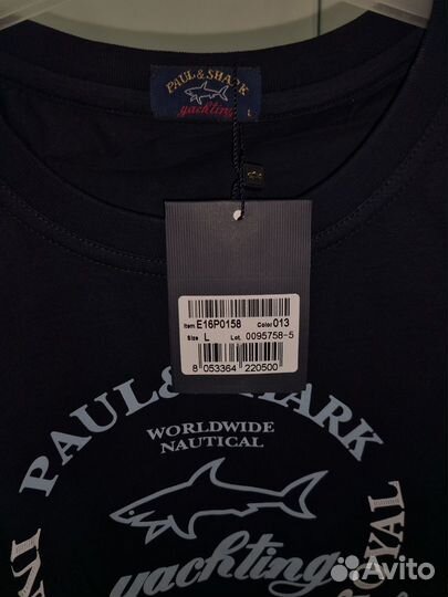 Paul&Shark футболка, унисекс