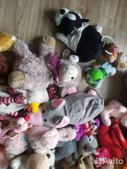 Мягкие игрушки пакетом