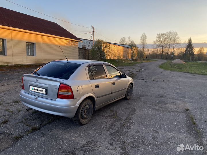 Opel Astra 1.6 МТ, 1999, 200 000 км