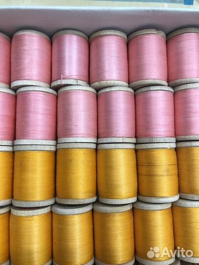 Старинные хлопковые нитки