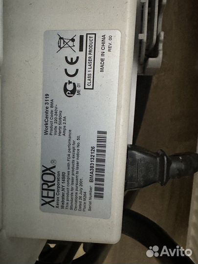 Мфу xerox 3119