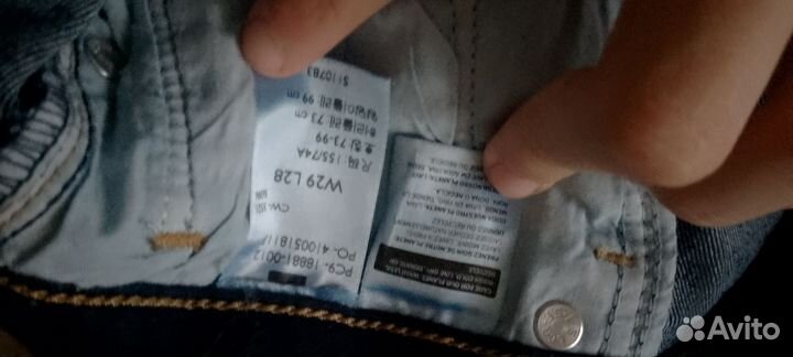 Джинсы levis 711 skinny