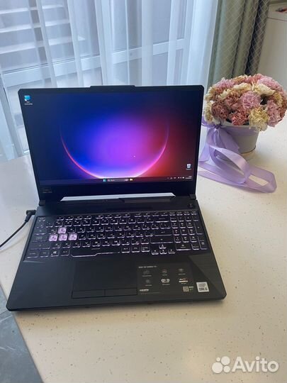 Игровой ноутбук asus tuf gaming f15 i5 gtx1650