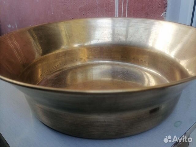 Таз медный СССР