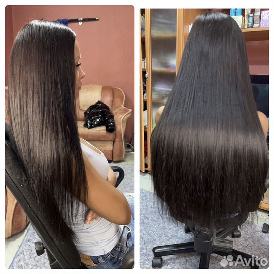 Наращивание волос, Снятие,Коррекция