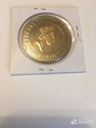 2 доллара Питкерн,Англия