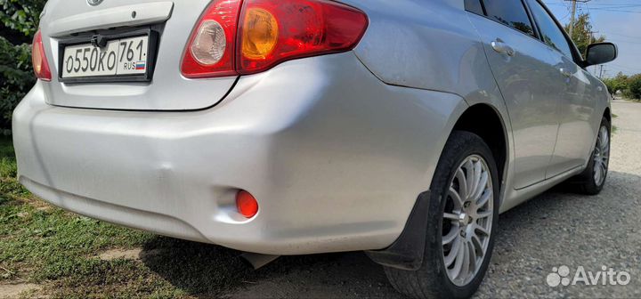 Задний бампер corolla 150