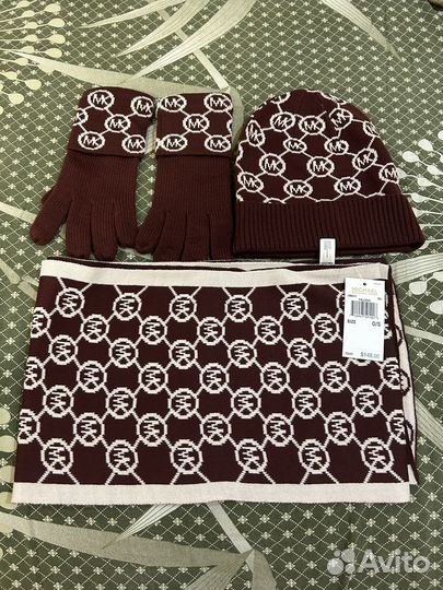 Michael Kors Набор Шапка+Шарф+Перчатки Новые