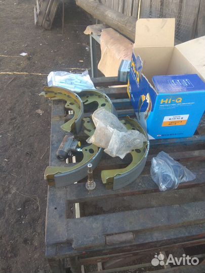 Тормозные колодки задние на kia