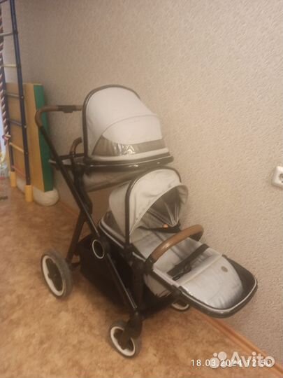 Коляска для двойни бу