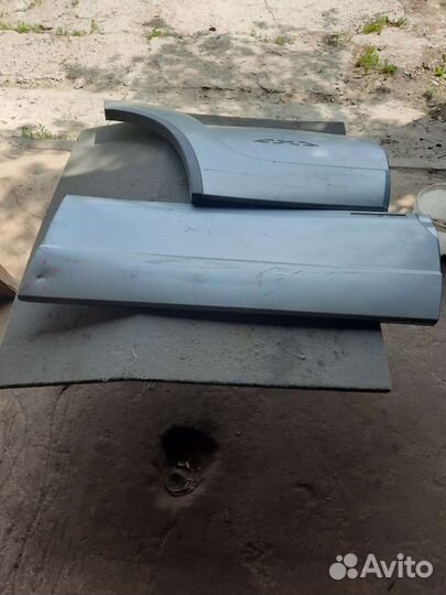 Накладки на двери,крыло Нива chevrolet bertoni