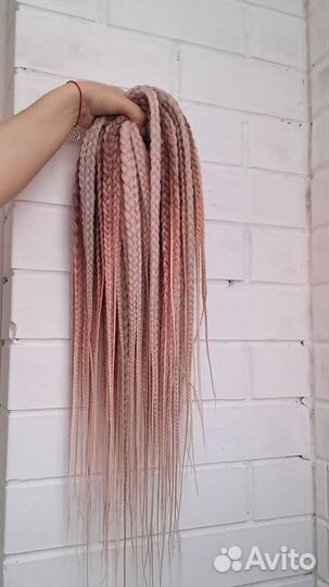 Комплект де кос розовый микс