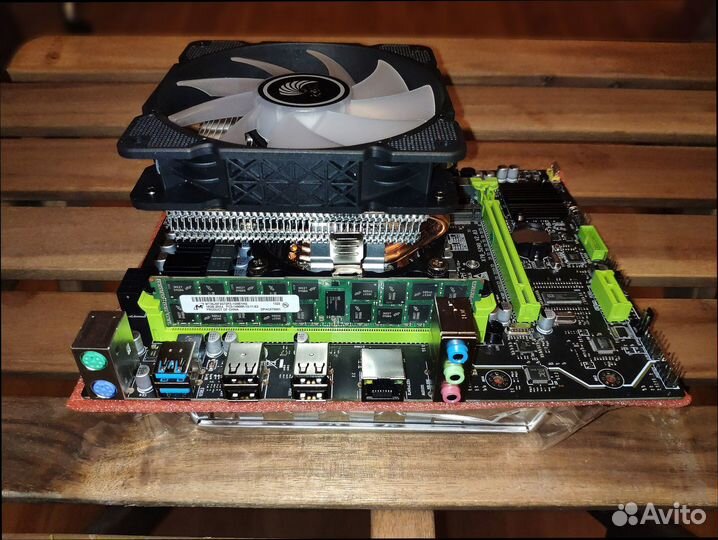 16 потоков 2.60-3.60 GHz + New LGA 2011 + Кулер +