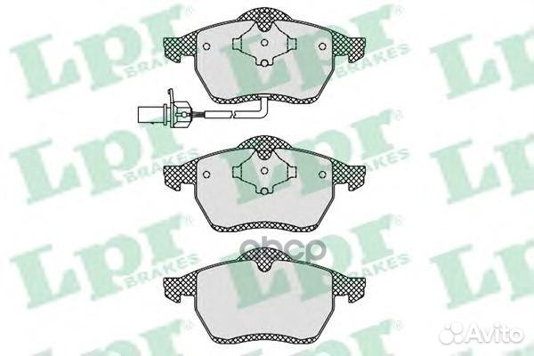 05P1238 Колодки тормозные ford galaxy 95-06/VW