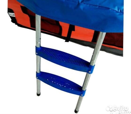 Батут DFC jump basket 6ft сетка, лестница, (183cм)