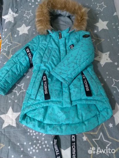 Зимний костюм для девочки