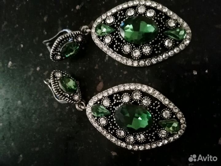 Серьги бижутерия