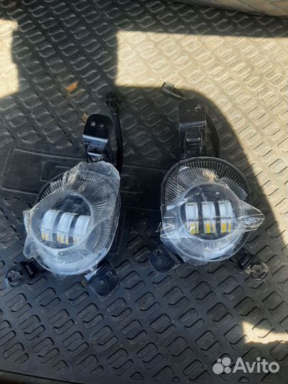 Противотуманные фары на киа рио 4