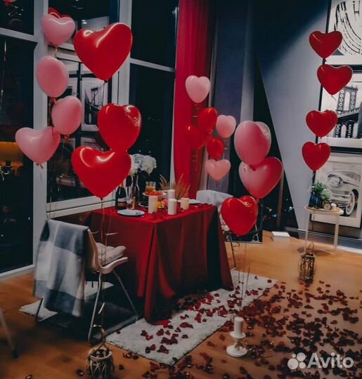 Ужин и свидание в студии с панорамными окнами