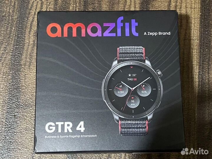 Xiaomi Amazfit GTR 4 Черные / Серебро - Новые