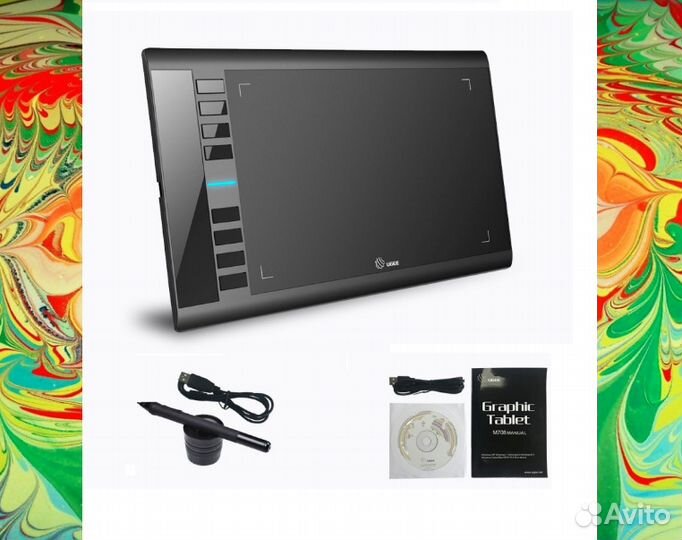 Графический планшет ugee m708 большой