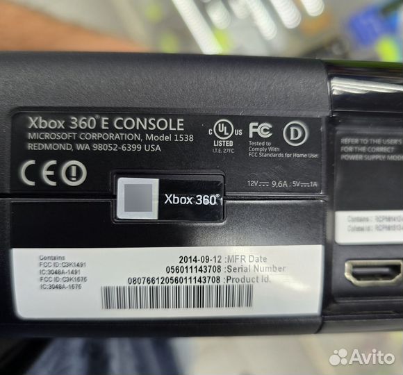 Xbox 360E 4Gb + игры