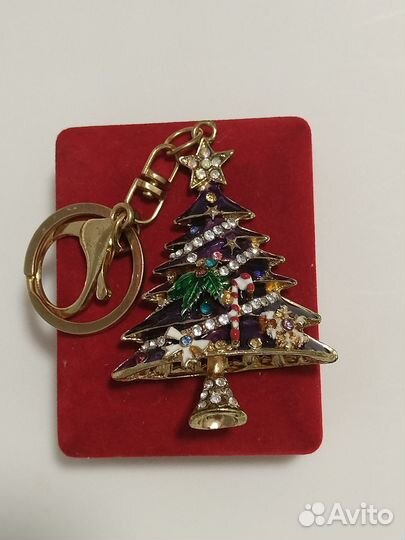 Брелок для ключей Новогодний Ёлочка