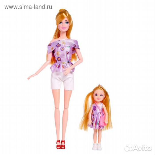 Кукла с дочкой Family Look Будь в тренде