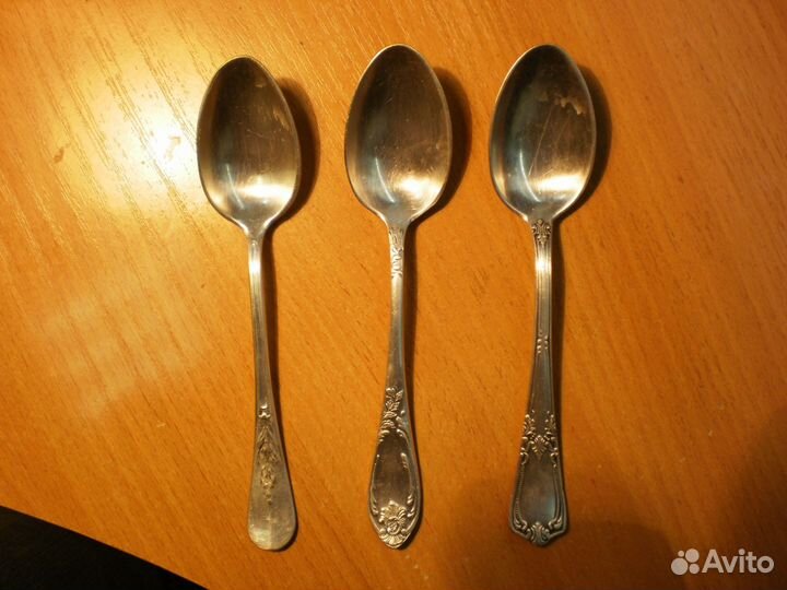 Ложки чайные в коллекцию (galw fraget + 2шт. СССР)