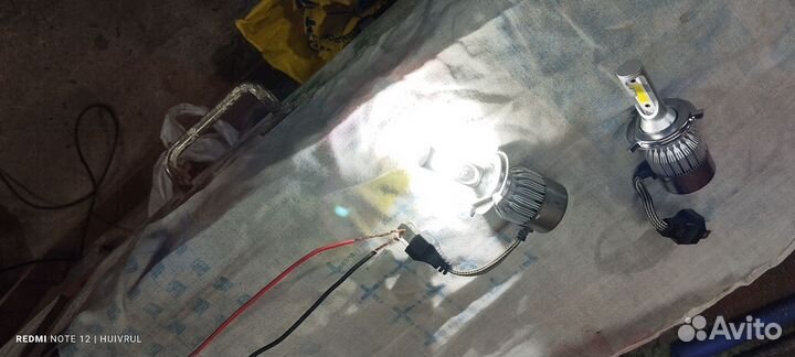 Светодиодные лампы led h4 noname