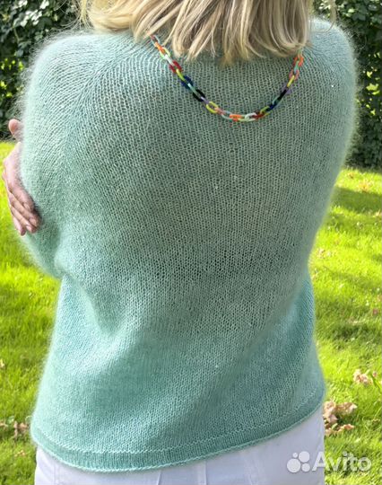 Свитер мохер на шелке