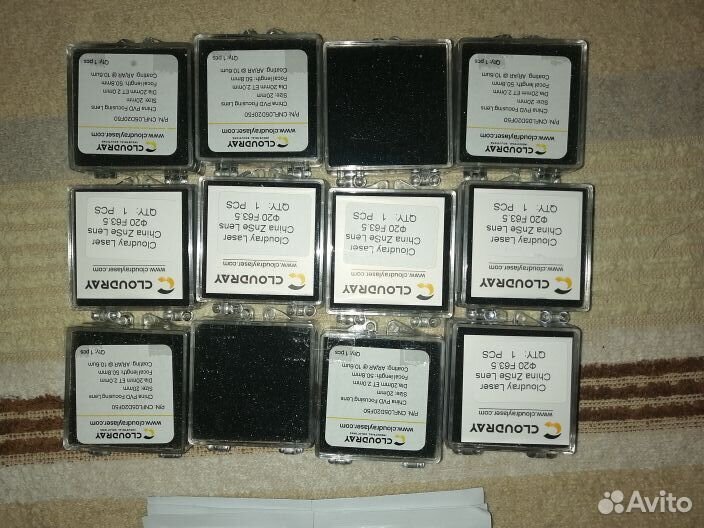 Фокусная линза для лазера cloudray новая