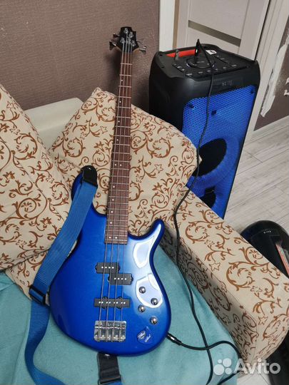 Бас гитара cort bass plus bk