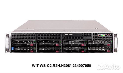 Сервер Supermicro WIT WS-C2.R2H.H308-234007050