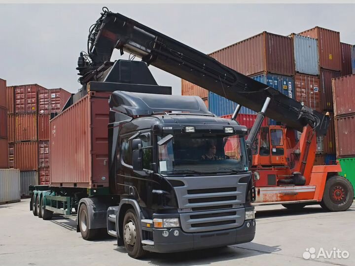 Автомобильная перевозка контейнеров, контейнеровоз