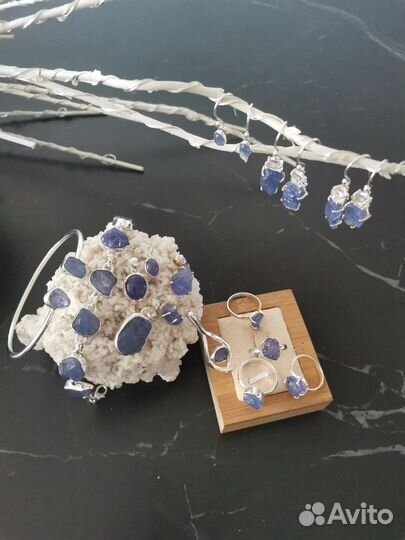 Танзанит кулон