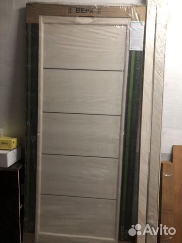 Дверь межкомнатная 90х200 см + наличники