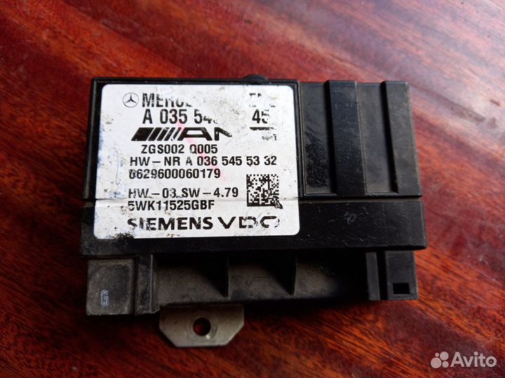 Блок управления Mercedes