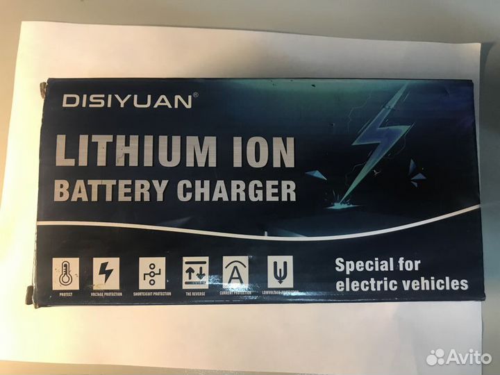 Зарядка для электровелосипеда 48V (54.6V) 2A