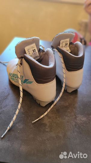 Лыжные ботинки детские 32