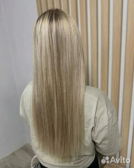 Наращивание волос модель