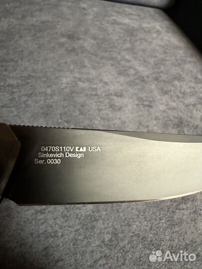 Zero tolerance 0470 s110v