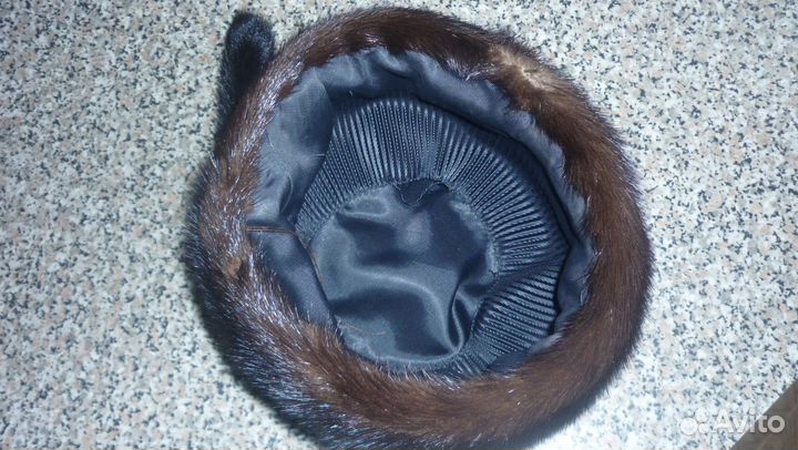 Шапка норковая