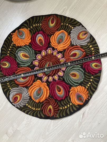 Апликация вышивка 43 см