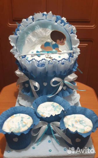 Торт из памперсов