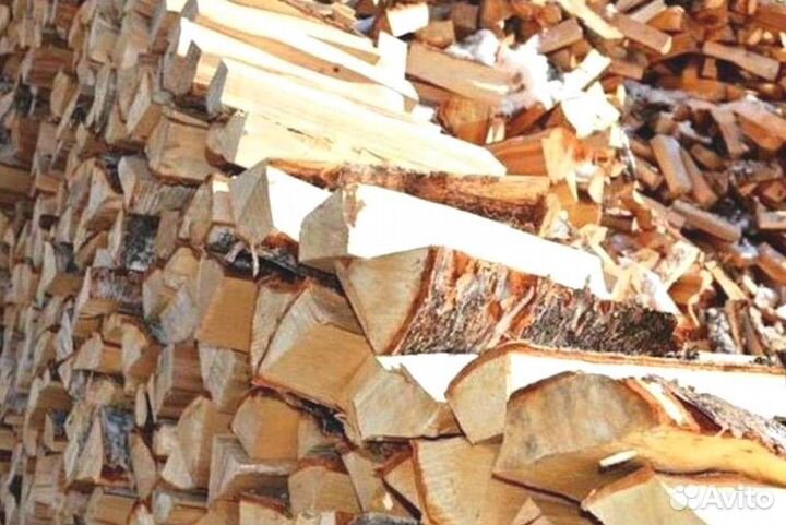 Дрова березовые. Колотые